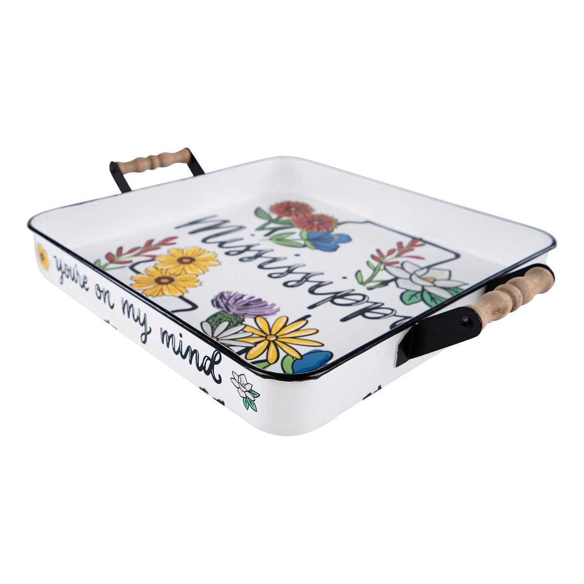 Mississippi On My Mind Enamel Tray