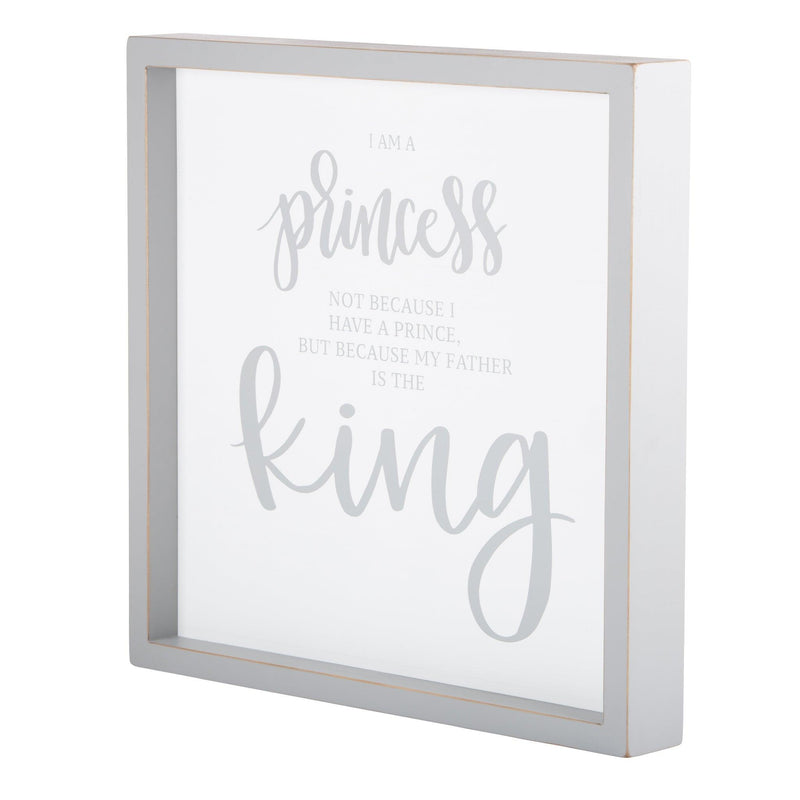 Princess and Father Framed Board - GLORY HAUS 