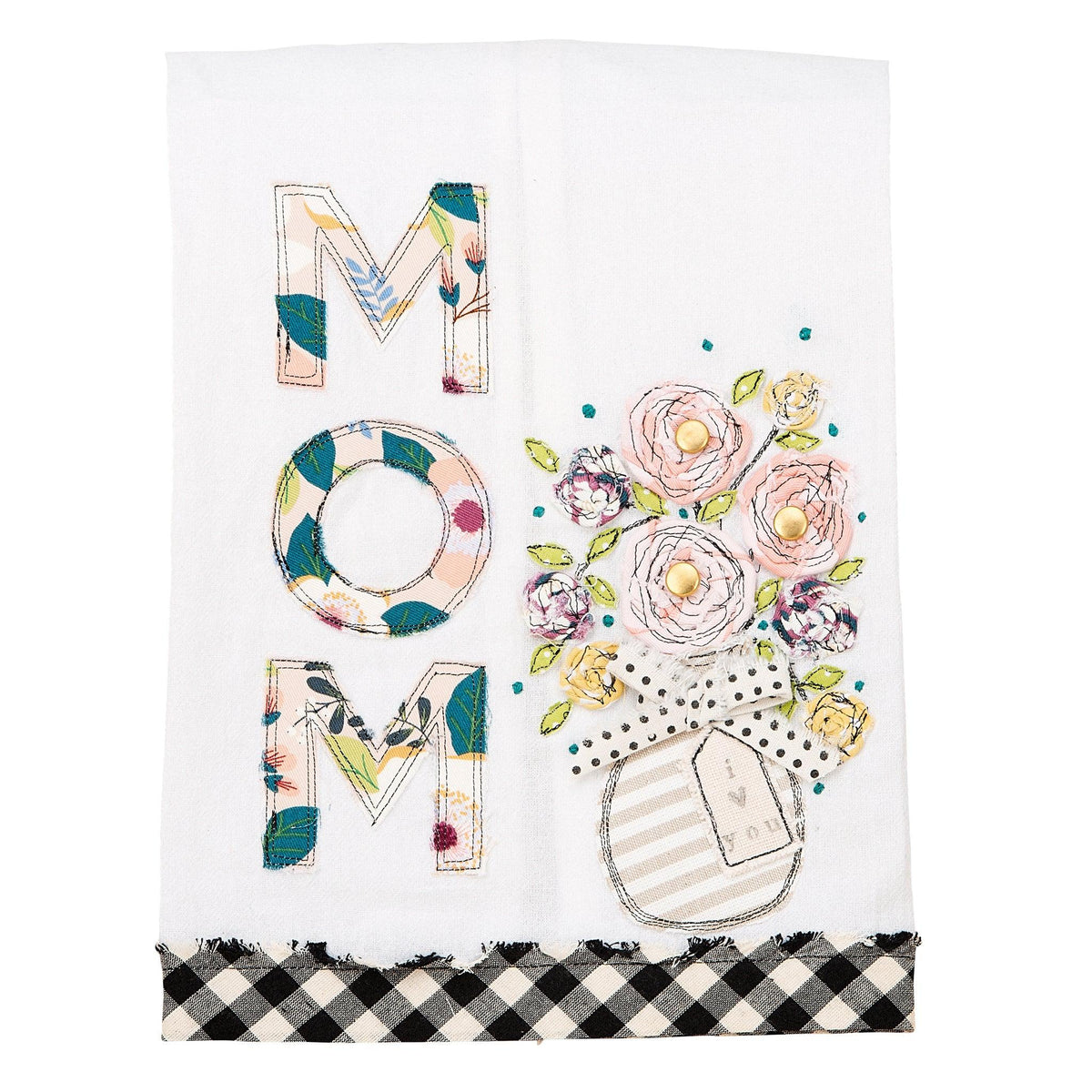 Mom : I Love You Tea Towel - GLORY HAUS 