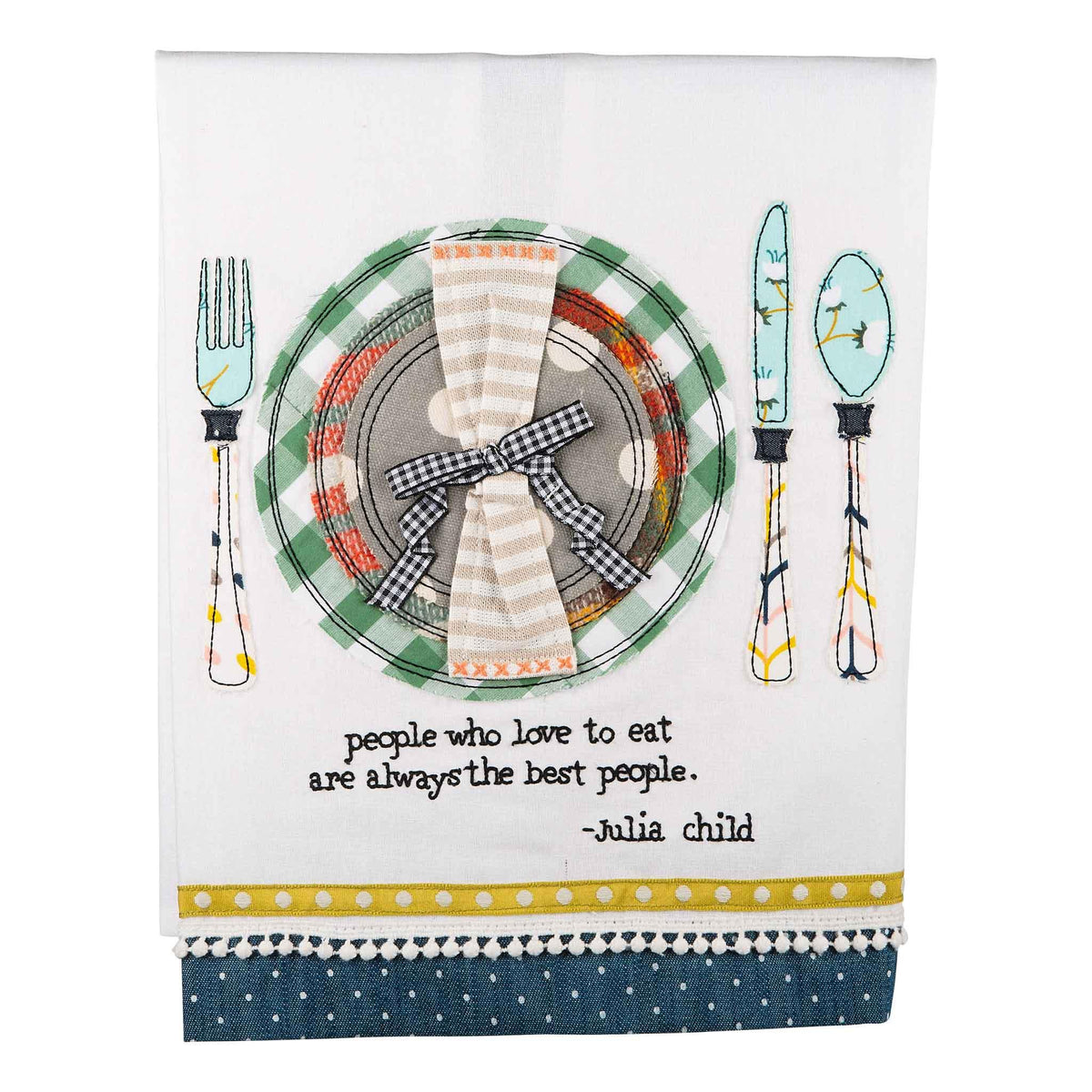 People Who Love to Eat Tea Towel - GLORY HAUS 