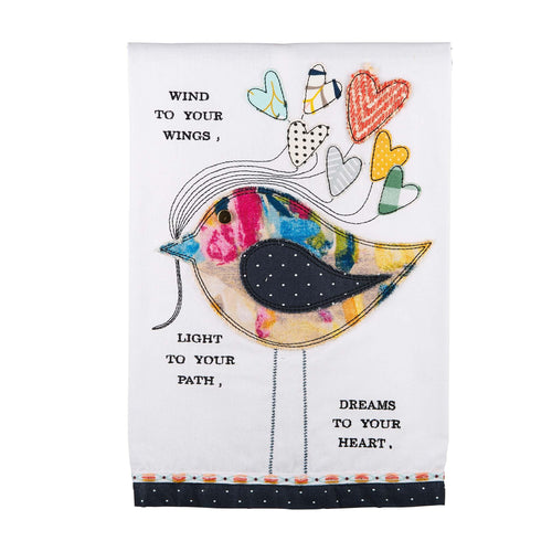 Wind to Your Wings Tea Towel - GLORY HAUS 