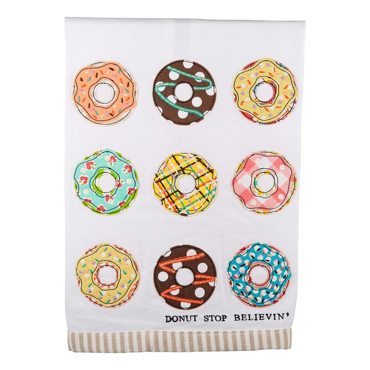 Donut Stop Believin Tea Towel - GLORY HAUS 