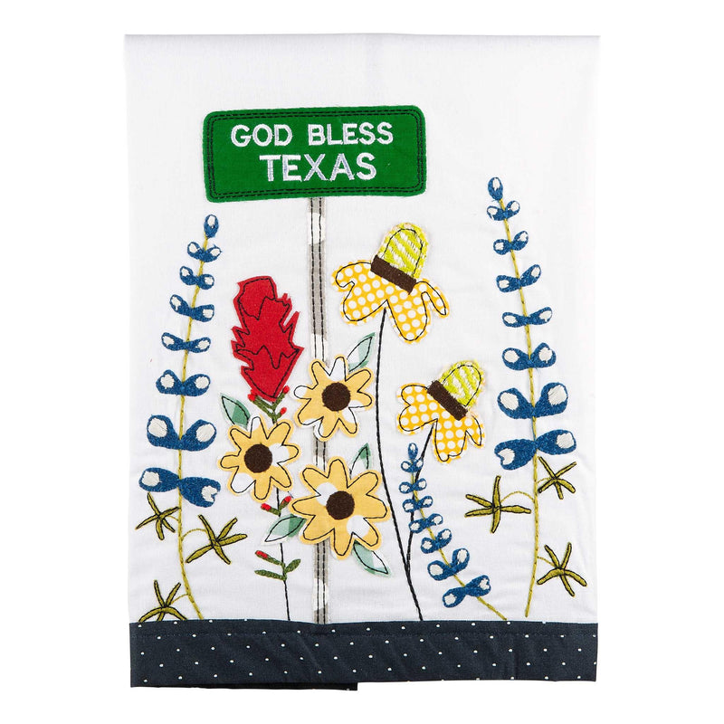 Texas Wild Flower Tea Towel - GLORY HAUS 