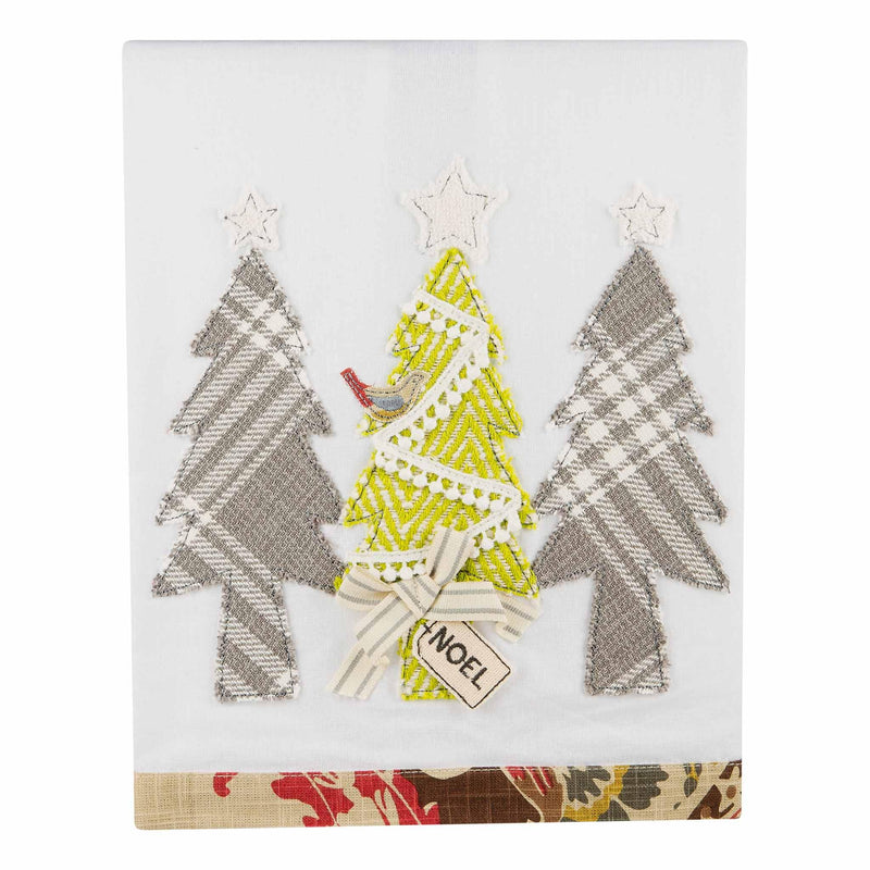 Noel Christmas Trees Tea Towel - GLORY HAUS 
