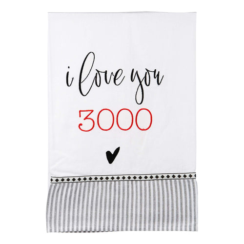 I Love You 3000 Tea Towel - GLORY HAUS 
