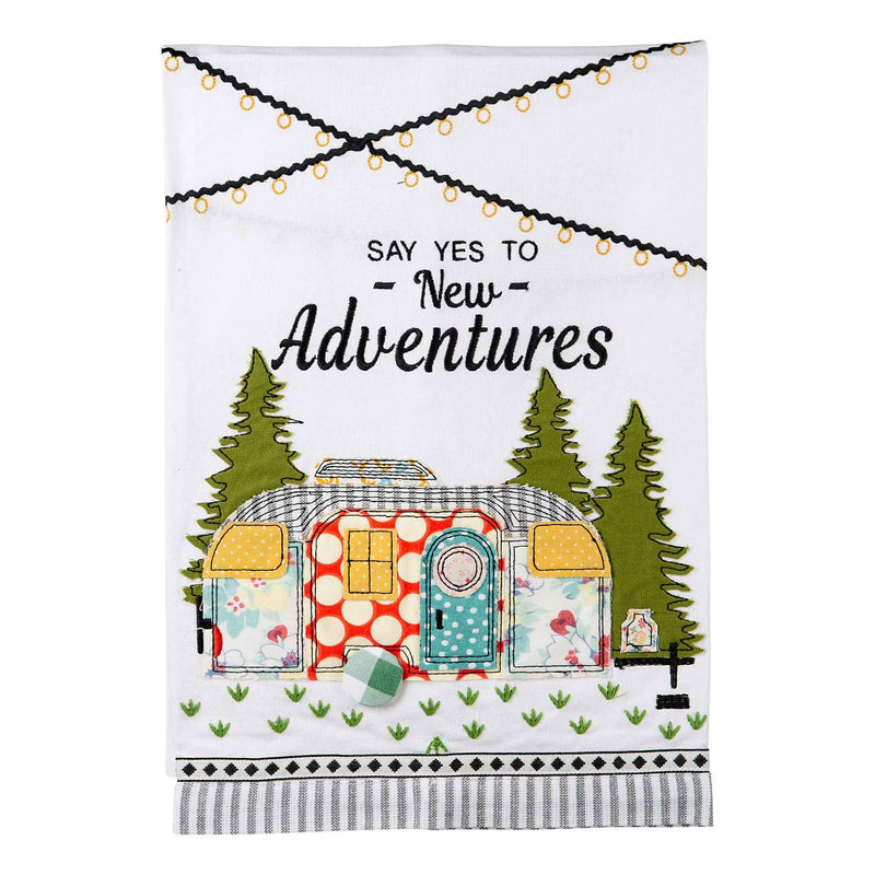 Adventures Camper Tea Towel - GLORY HAUS 