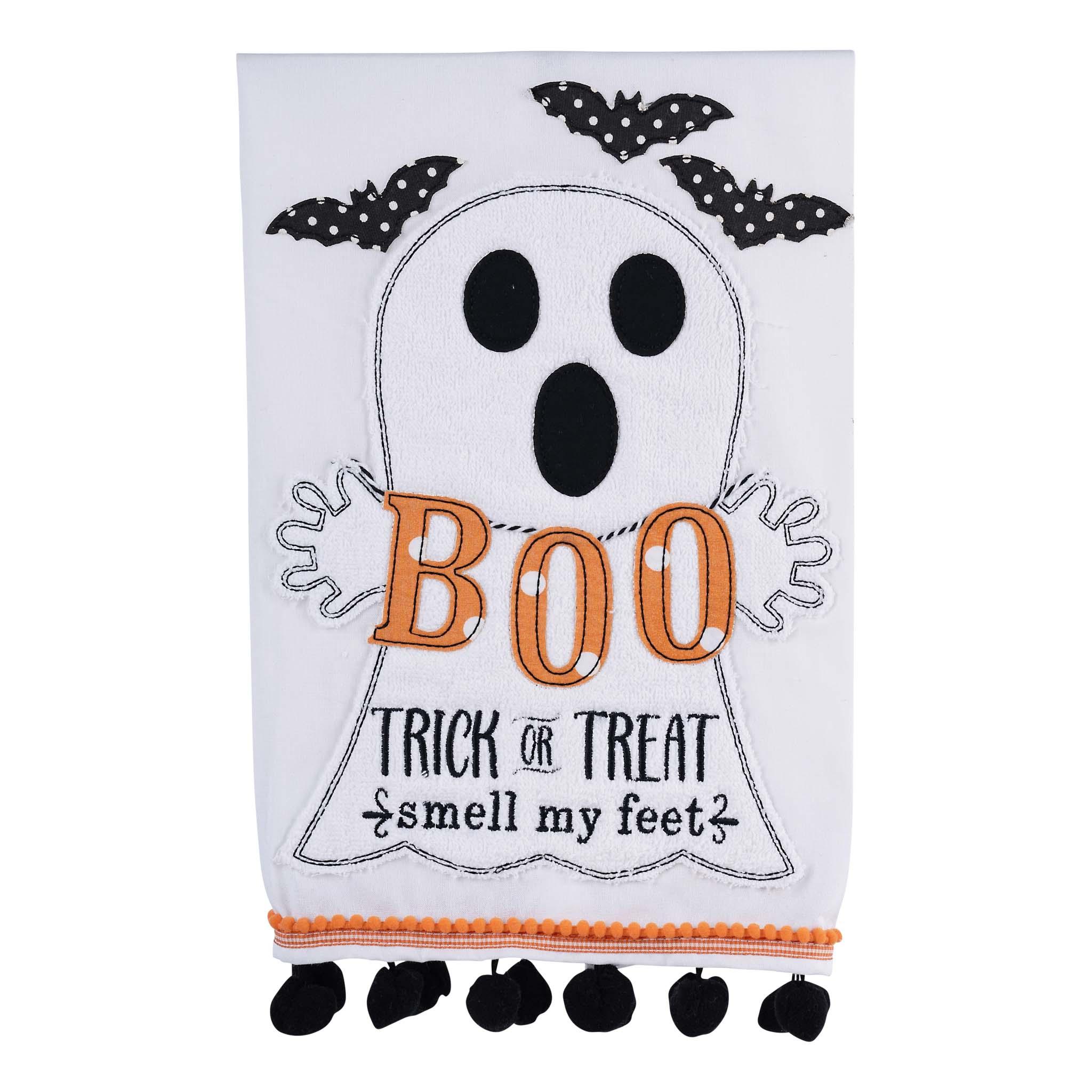 Boo Trick or Treat Tea Towel