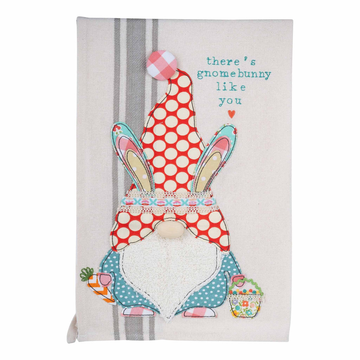 There's Gnomebunny Like You Tea Towel - GLORY HAUS 