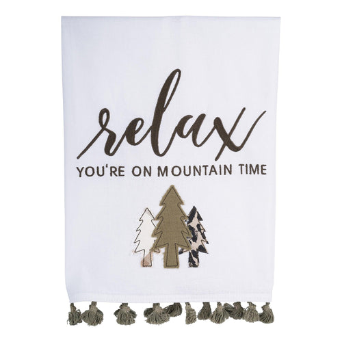 You're On Mountain Time Tea Towel - GLORY HAUS 