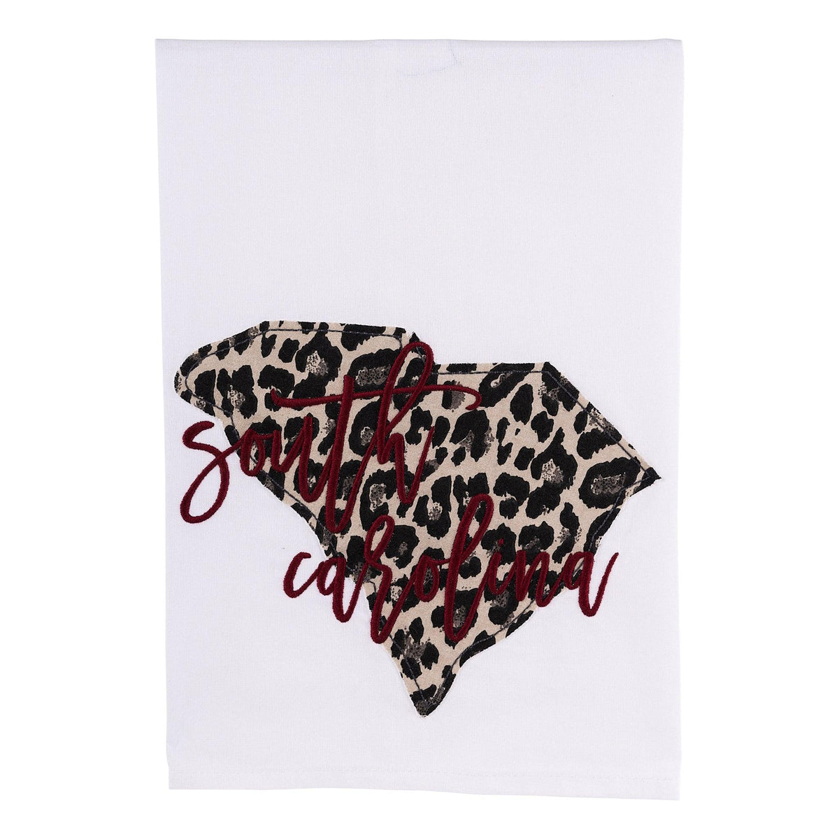 South Carolina Cheetah Tea Towel - GLORY HAUS 