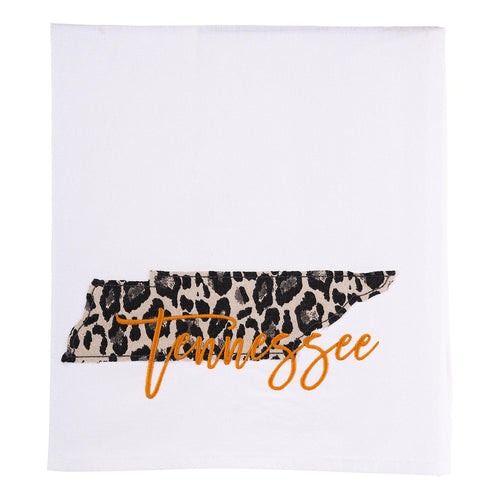 Tennessee Cheetah Tea Towel - GLORY HAUS 