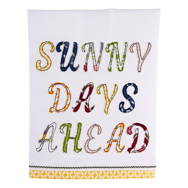 Sunny Days Ahead Tea Towel - GLORY HAUS 