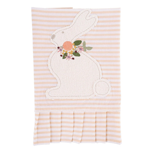 Bunny Ruffled Tea Towel - GLORY HAUS 