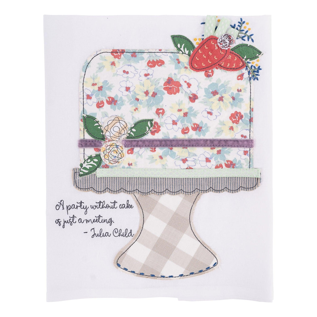 Party Without Cake is Just a Meeting Tea Towel - GLORY HAUS 