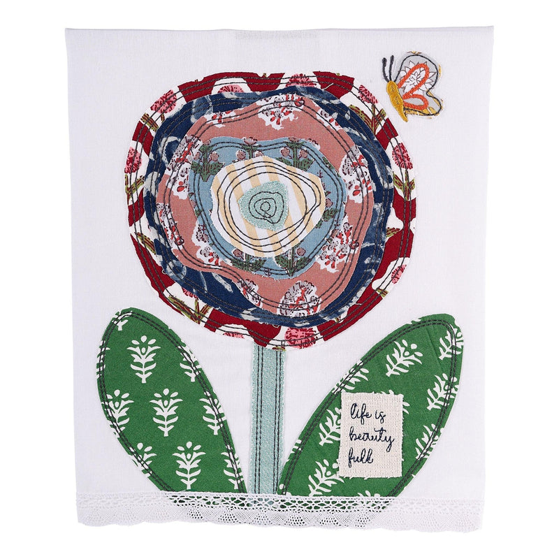 Life Is Beauty Full Tea Towel - GLORY HAUS 