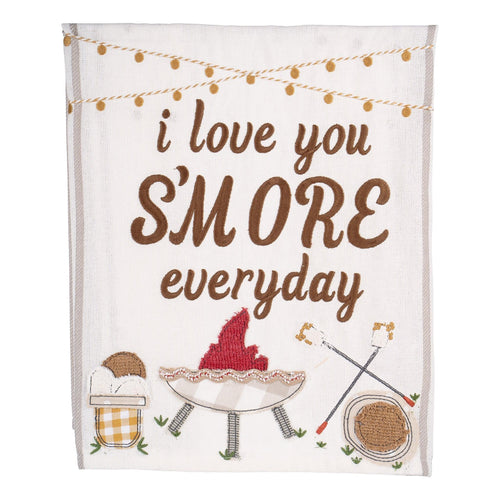 I love You S'more Everyday Tea Towel - GLORY HAUS 