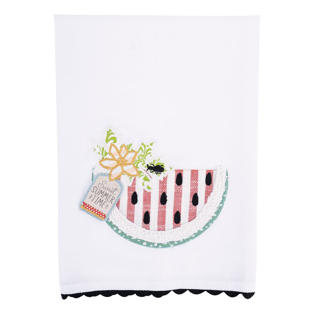 Sweet Summertime Watermelon Tea Towel