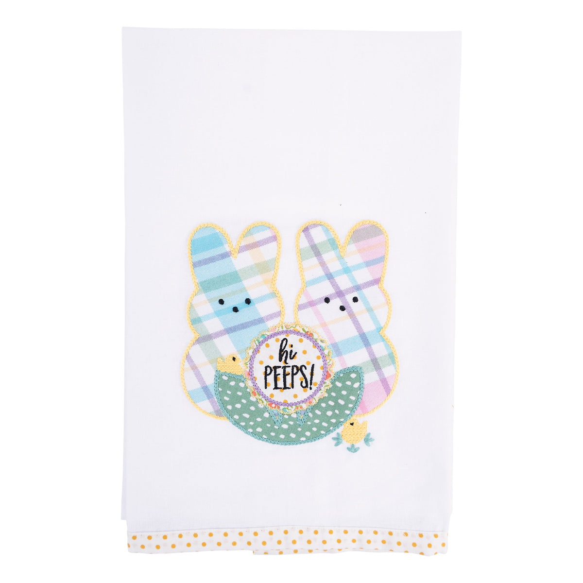 Hi Peeps Tea Towel