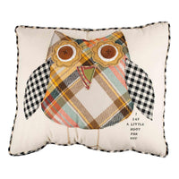 I Say a Little Hoot for You Owl Large Pillow - GLORY HAUS 