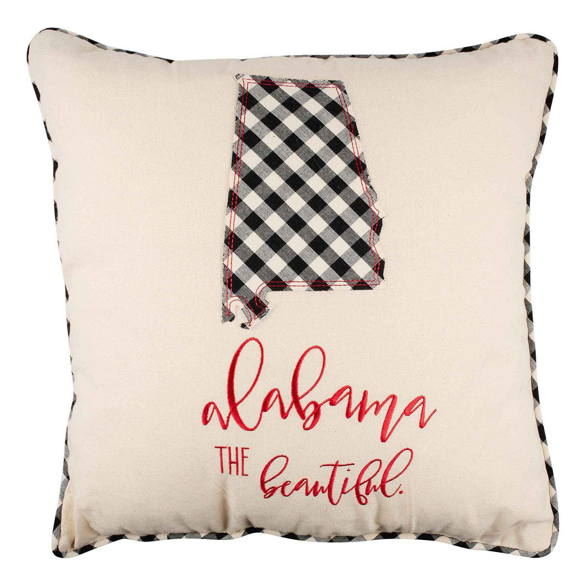 Alabama the Beautiful Christmas Pillow - GLORY HAUS 