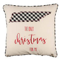The Only Christmas Tennessee Pillow - GLORY HAUS 