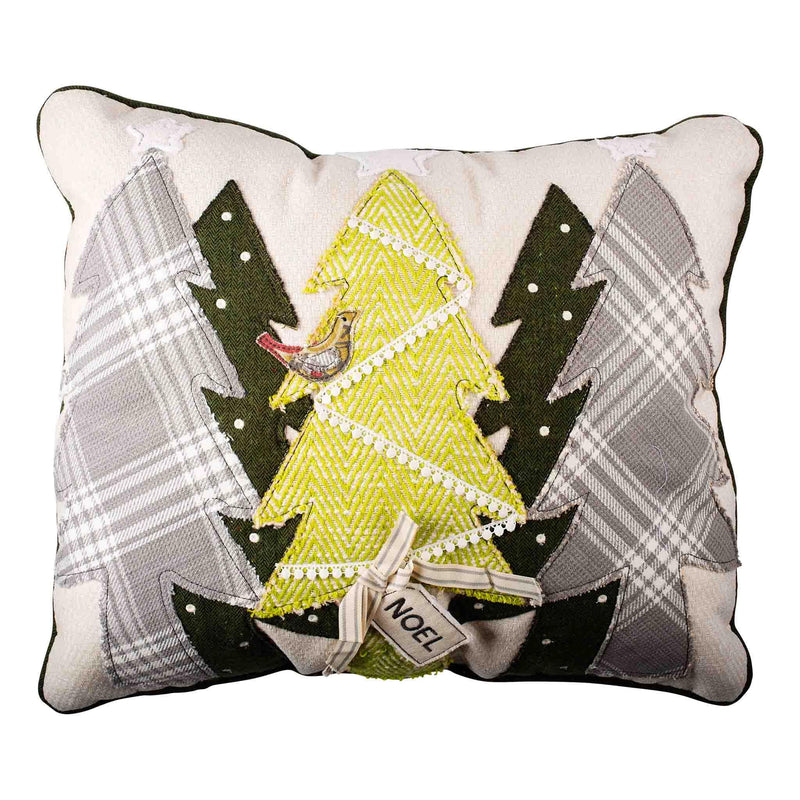 Noel Christmas Trees Pillow - GLORY HAUS 