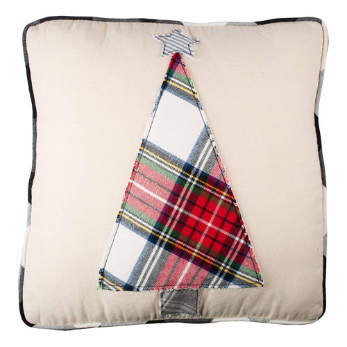 Merry Christmas Tree Pillow - GLORY HAUS 