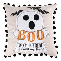 Trick or Treat Boo Pillow - GLORY HAUS 