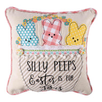 Easter Basket Silly Peeps Pillow - GLORY HAUS 