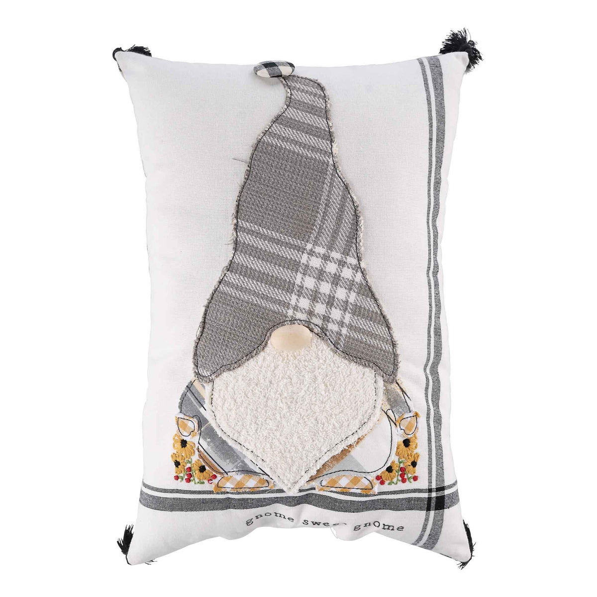 Gnome Sweet Gnome Pillow - GLORY HAUS 
