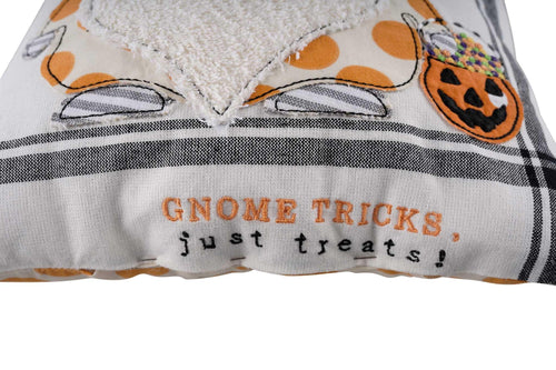 Gnome Tricks Just Treats Pillow - GLORY HAUS 