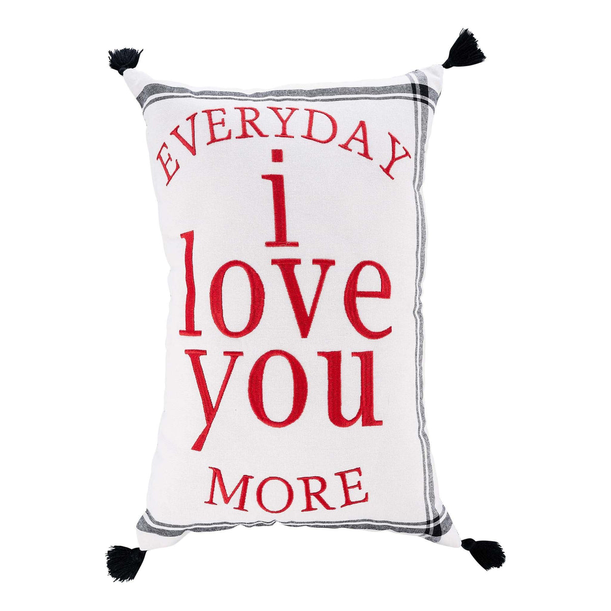 I Love You More Pillow - GLORY HAUS 