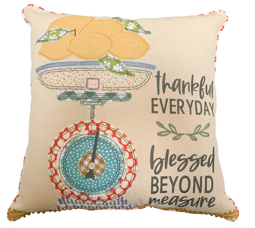 Blessed Beyond Measure Pillow - GLORY HAUS 