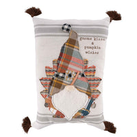 Gnome Kisses and Pumpkin Wishes Pillow - GLORY HAUS 