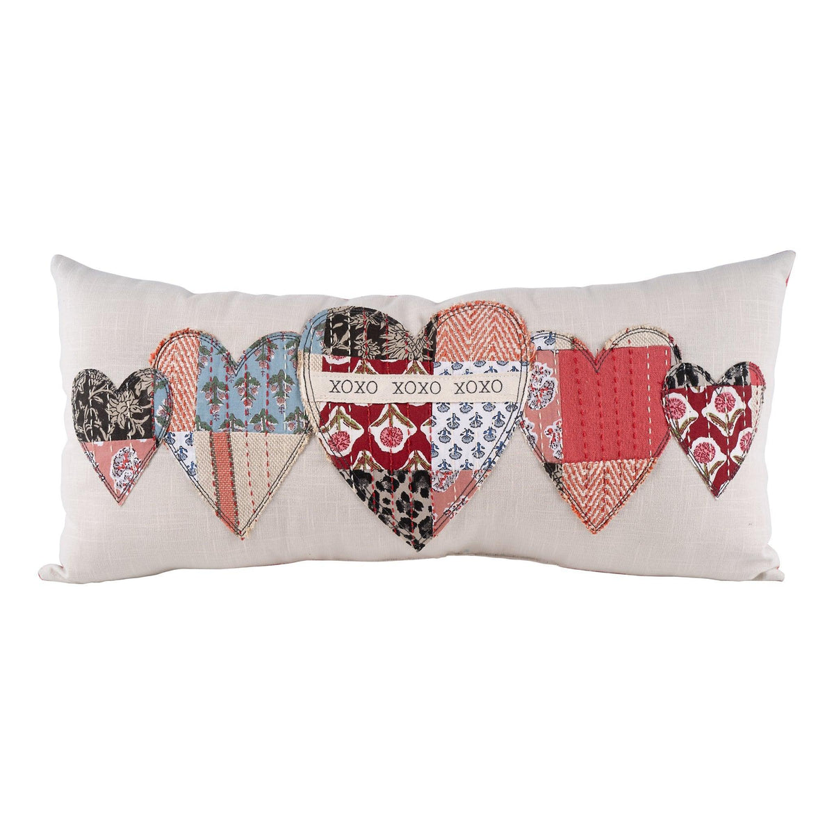 Hearts XOXO Pillow - GLORY HAUS 