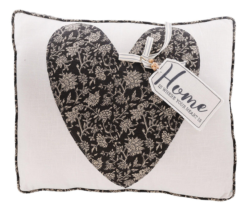 Home is Where Your Heart is Pillow - GLORY HAUS 
