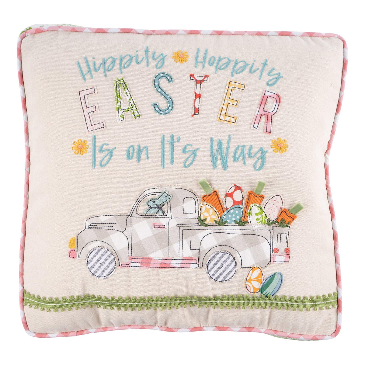 Hippity Hoppity Easter Pillow - GLORY HAUS 