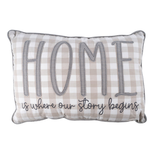 Home Is Where Our Story Begins Pillow - GLORY HAUS 