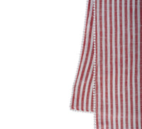 Red/White Striped Table Runner