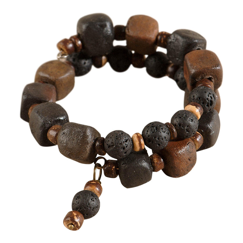 ROP-Lava Clay Diffusing Bracelet - GLORY HAUS 