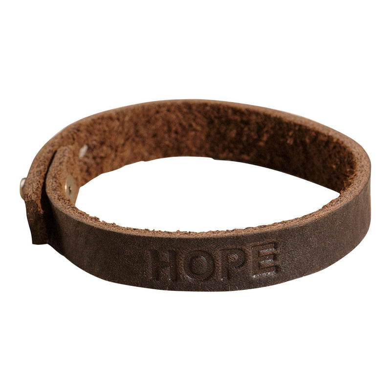 ROP-Hope Leather Diffusing Bracelet - GLORY HAUS 