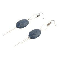 Indigo Wire Earrings - GLORY HAUS 