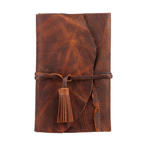 Leather Journal with Insert - GLORY HAUS 
