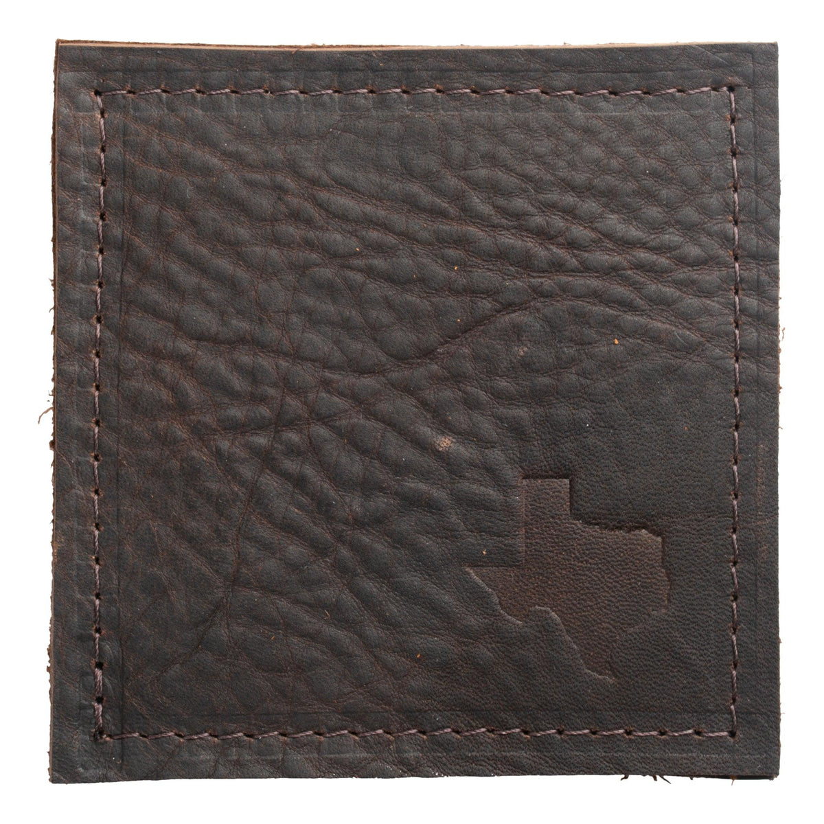 Texas (State of) Leather Coaster (Set of 4) - GLORY HAUS 
