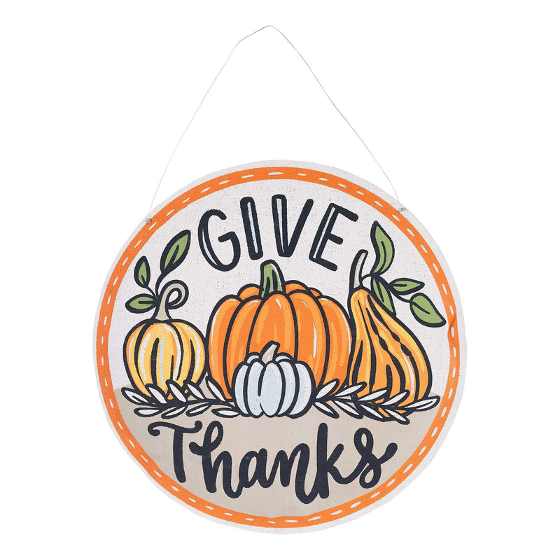 Give Thanks / Merry Christmas Reversible Burlee - GLORY HAUS 