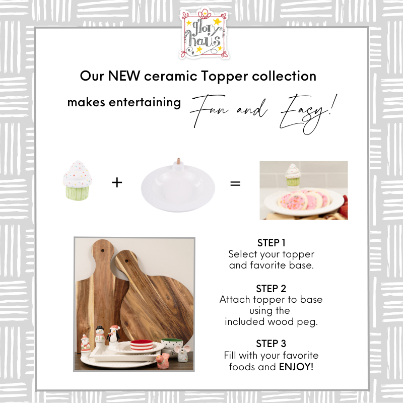 Hippo Charcuterie Topper