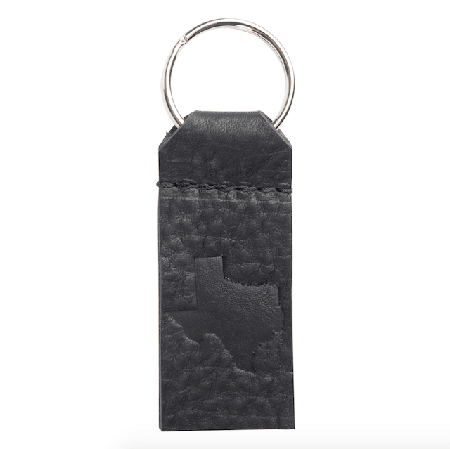 Texas (State of) Leather Key Chain - GLORY HAUS 