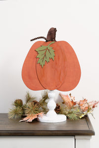 Rustic Pumpkin Topper