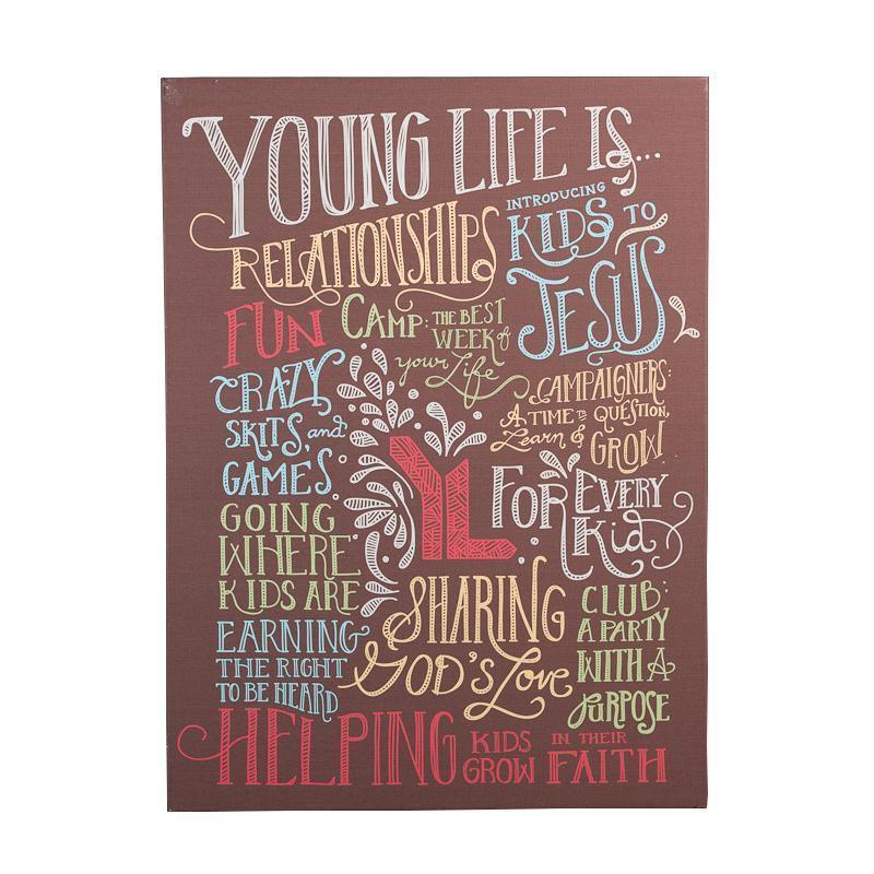 Young Life Canvas - GLORY HAUS 