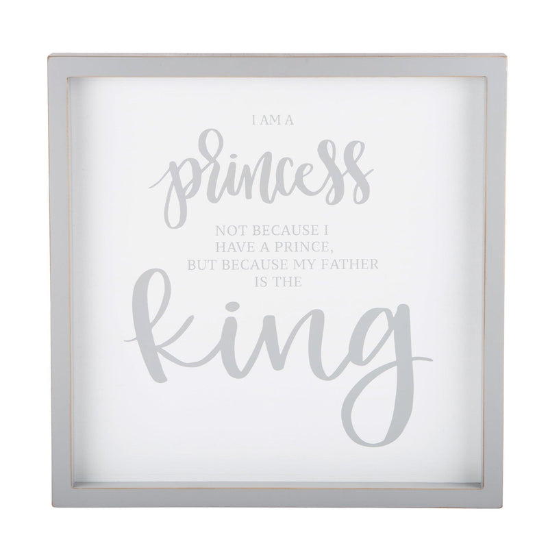 Princess and Father Framed Board - GLORY HAUS 